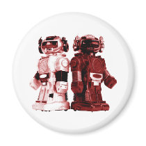 red robots magnets