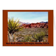 Red Rock Canyon notecard #2
