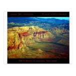 Red Rock Canyon _ Planet Art Series Postcard