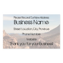 Red Rock Landscape; Promotional Sticker