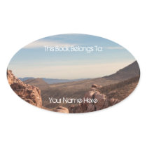 Red Rock Landscape Sticker