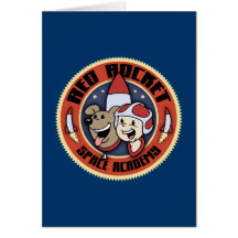 Red Rocket Greeting Card