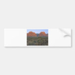 Red Rocks Right At Sunrise Bumper Sticker