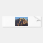 Red Rocks Sunrise Climbing Bumper Sticker