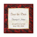 Red Rose Elegance magnets