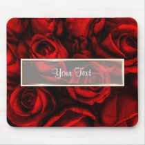 Red Rose Elegance Mouse Pads