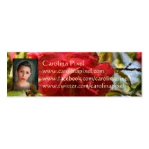 Red Rose Fabulosity Business Cards