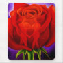 Red Rose Flower Painting Art - Multi Mouse Mats