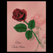 Red Rose Flyer flyers