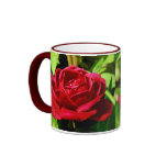 Red Rose in Bloom Mug