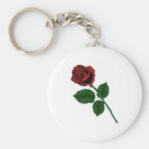 Red Rose Keychains