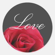 red rose love sticker