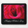 RED ROSE MOUSE MAT