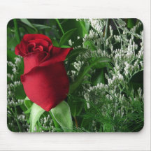 Red Rose Mousepad