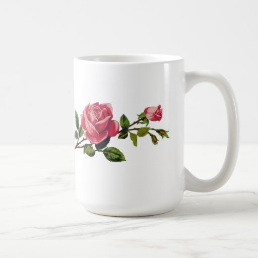 Red Rose Mug