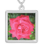Red rose necklace