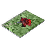 Red Rose Notebook