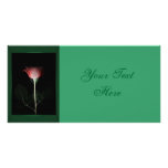 Red Rose Photo Card