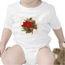 Red Rose Rompers