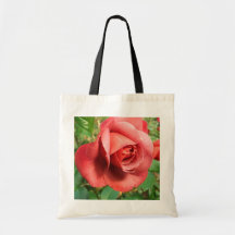 Red Rose tote bag