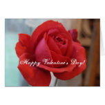 Red Rose Valentine's Day Card