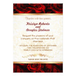Red Rose - Wedding Invitation