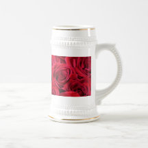 Red Roses Bouquet Mugs