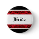 Red roses buttons templates - customizable