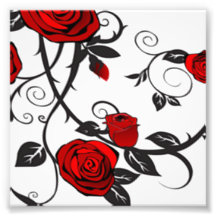 Red Roses Art Photo