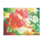 red roses cartes postales