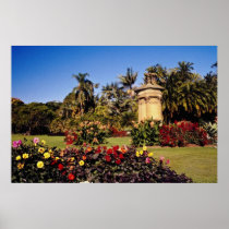 Red Royal Botanical Garden, Sydney, Australia flow Posters