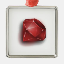 Red Ruby Ornaments