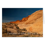 Red Saddle Rocks; Customizable Greeting Cards