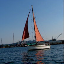 Red Sails Photo Cutouts