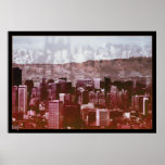 Red San-Citysco Print
