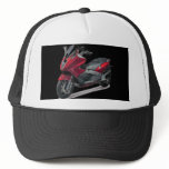 Red Scooter Baseball Hat