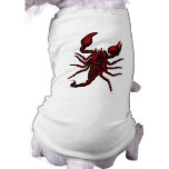 Red Scorpion - Pet Shirt pet clothing