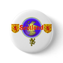 Red Scotland.:-) Pinback Buttons