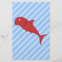 Red Shark. Custom Flyer