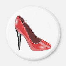 Red Shoe Magnet