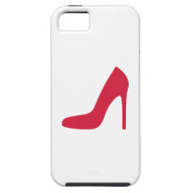 Red Shoe Pumps iPhone 5 Cases