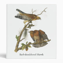 Red-shouldered Hawk, John Audubon Binders
