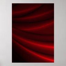 Red Silky Background Posters