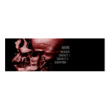 Red Skull Business Card Template