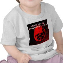 Red Skull with Shakespeare Quote T Shirt