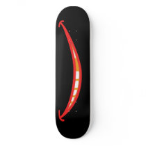 RED SMILE AND GRILL GANGSTA Skateboard