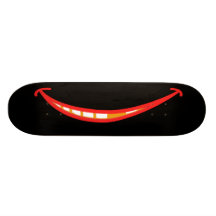 RED SMILE AND GRILL GANGSTA Skateboard