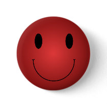 Red Smiley Pins