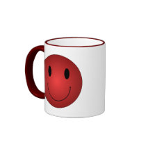 Red Smiley Mugs