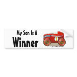 "Red Soap Box Car Winner, My Son ... Bumper Sticke bumper stickers